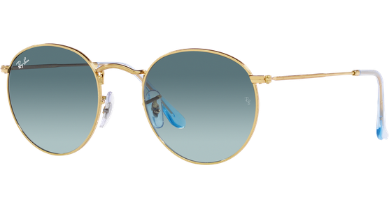Ray-Ban Round Metal RB3447 001/3M Sonnenbrille Herren - Ansicht 2