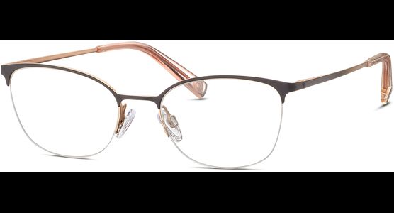 Brendel 902392 50 30 - Halbrand Brille Damen - Fassung: Grau, Metall,  - Ansicht 3