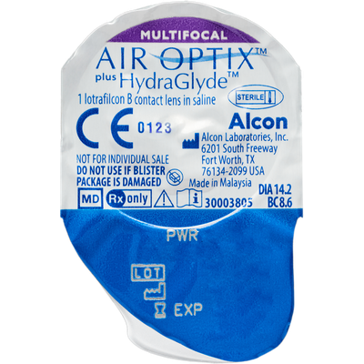  Air Optix plus HydraGlyde multifocal 3er Ansicht 4