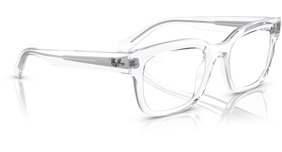 Ray-Ban Chad RX7217 8321, Glänzendes Transparent - Ansicht 5
