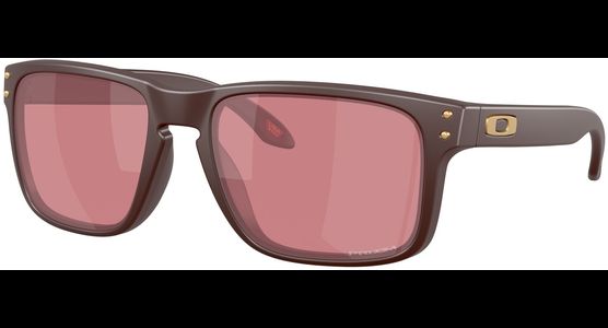 Oakley Holbrook OO9102 9102Z2 - Sonnenbrille Unisex - Fassung: Rot, Kunststoff, Eckig - Ansicht 2