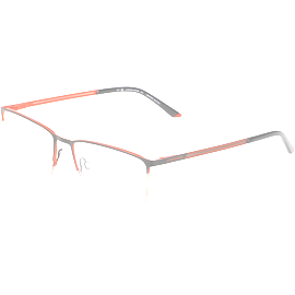 Jaguar 33630 56 6100 - Halbrand Brille Herren - Fassung: Gold, Metall