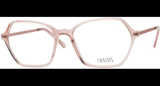 FRAIMS 03-07010-02 Cyndi, Puderrose / Gold matt Brille - Ansicht 2
