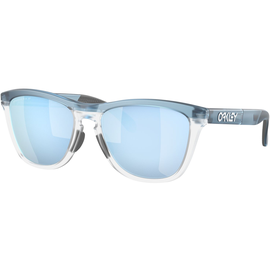 Oakley Frogskins Range OO9284 928409 55 - Sonnenbrille Herren - Fassung: Blau, Kunststoff, Rund - Glasfarbe: Blau