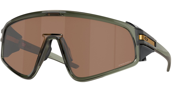 Oakley Latch Panel OO9404 940403 - Sonnenbrille Unisex - Fassung: Grün, Kunststoff, Rechteck - Glasfarbe: Grau - Ansicht 2