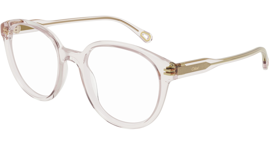 Chloé CH0127O Rosé Transparent Brille - Ansicht 2