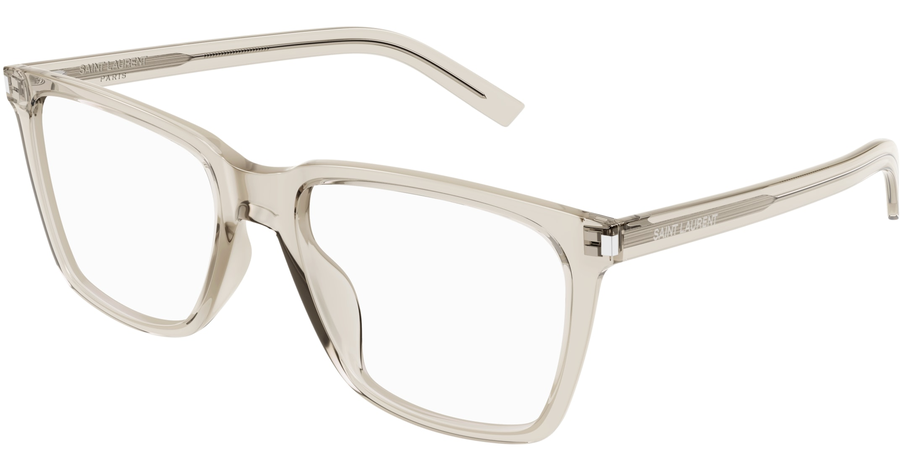 Saint Laurent Brille Damen Saint Laurent SL 717 SLIM 54 Beige Ansicht 1