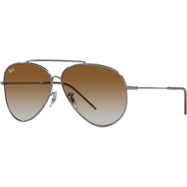 Ray-Ban Aviator Reverse RBR0101S 004/CB Silber/Braun Sonnenbrille