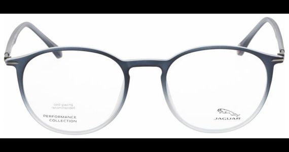 Jaguar 36808 3101 Blau Verlauf - Brille Herren - Fassung: Blau, Kunststoff - Ansicht 2