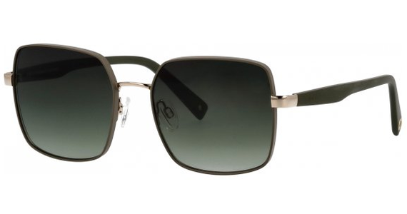 Brendel 905047 54 40 Sonnenbrille Damen Fssung: Quadratisch, Grün, Metall Glasfarbe: Grün - Ansicht 2