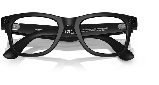 Ray-Ban Meta Wayfarer RW4006 601S1M 50 Matt Schwarz selbsttönende Gläser Graphit Grün (Gen 1) - Ansicht 8