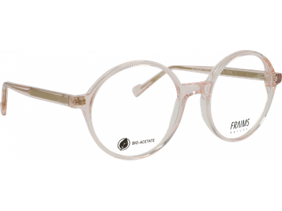 FRAIMS Brille Damen FRAIMS NATURE 03-41190-02 Holly, rosé transparent glänzend Ansicht 2