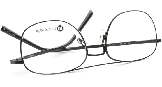 meineBrille 04-79070-01, Schwarz Matt - Ansicht 7