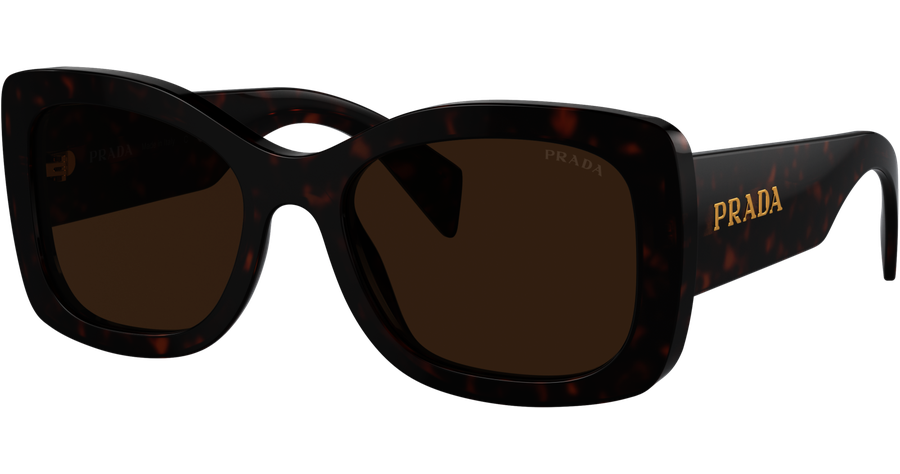 Prada PR A08S 16N5Y1 Sonnenbrille Havana Damen