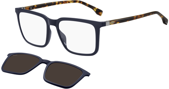 HUGO BOSS BOSS 1492/CS Havanna Brille mit Sonnenclip - Ansicht 2