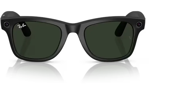Ray-Ban Meta Wayfarer RW4006 601S1M 50 Matt Schwarz selbsttönende Gläser Graphit Grün (Gen 1) - Ansicht 5