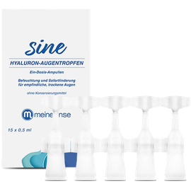 Augentropfen meineLinse sine Hyaluron-Augentropfen 15 x 0,5ml