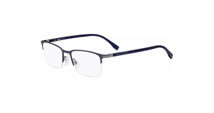 Hugo Boss Brille Herren HUGO BOSS BOSS 1007/IT FLL Blau Ansicht 1