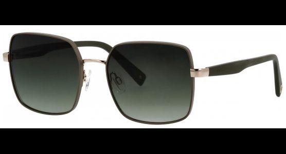 Brendel 905047 54 40 Sonnenbrille Damen Fssung: Quadratisch, Grün, Metall Glasfarbe: Grün - Ansicht 2
