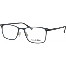 Hamilton 01-20090-02 5119 recheckige Brille schwarz vollrand