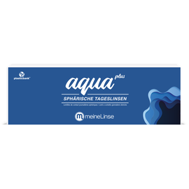 meineLinse aqua plus sphärische Tageslinsen 30er Kontaktlinsen