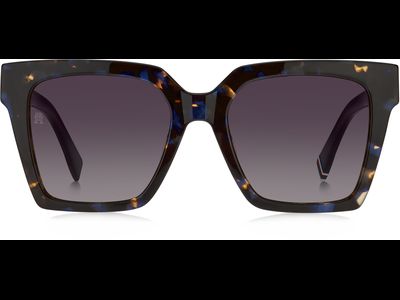 Tommy Hilfiger Sonnenbrille Damen Tommy Hilfiger TH 2100/S 53 Blau Havanna Ansicht 3