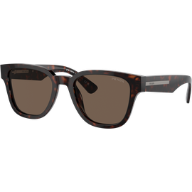 Prada PR A04S 17N08T Sonnenbrille Havana Herren