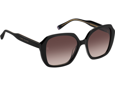 Tommy Hilfiger Sonnenbrille Damen Tommy Hilfiger TH 2105/S 54 black Ansicht 5