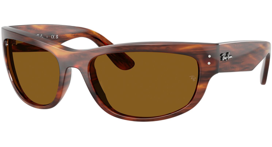 Ray-Ban Mega Balorama RB2289 954/33 - Sonnenbrille Unisex - Fassung: Havanna, Kunststoff, Eckig - Ansicht 2