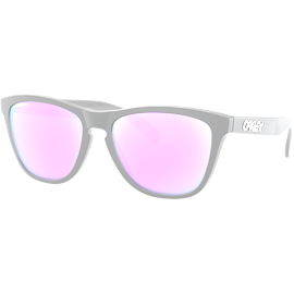 Oakley Frogskins OO9013 9013H6 55 - Sonnenbrille Herren - Fassung: Schwarz, Kunststoff, Eckig - Glasfarbe: Prizm Violet
