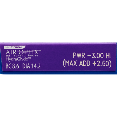  Air Optix plus HydraGlyde multifocal 3er Ansicht 5