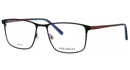 Freigeist Brille 862034 59 70 Herren Fassung: Blau, Metall, Vollrand, Rechteckig - Ansicht 2