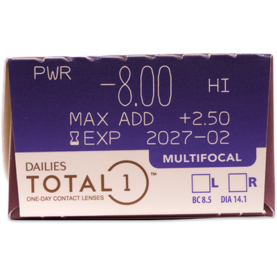  Dailies Total 1 Multifocal Tageslinsen Gleitsichtkontaktlinsen – 30er Pack Ansicht 4