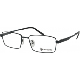 meineBrille 04-69090-03, dunkelpetrol glänzend rechteckige Herrenbrille