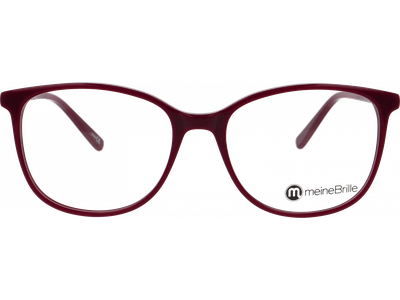 meineBrille 04-20160-02, Weinrot Front