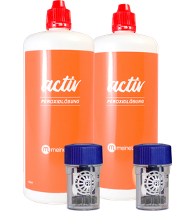 meineLinse activ Peroxidlösung Doppelpack - Ansicht 3