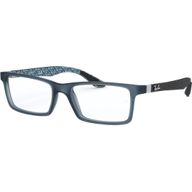 Ray-Ban Brille RX8901 5262 vollrand rechteckig blau