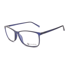 meineBrille 04-69020-01, Blau Matt Kunststoff Brille