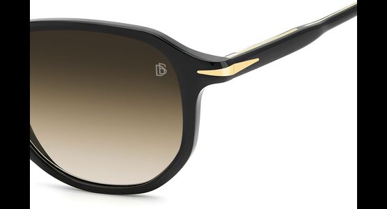 David Beckham DB 1140/S 50 Schwarz - Ansicht 4
