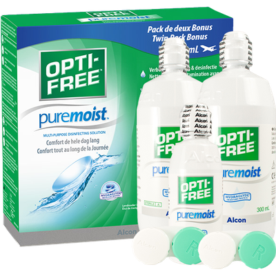 All in One Lösung Opti-Free PureMoist Doppelpack plus Reise-Set Ansicht 3