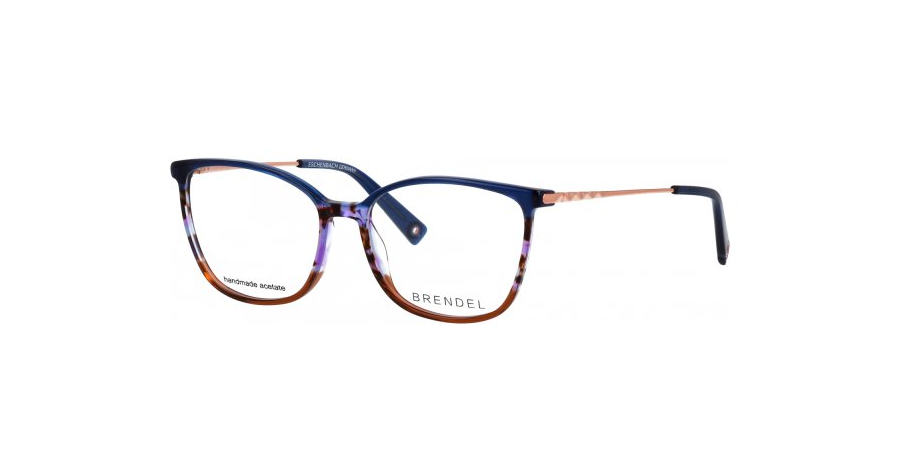 Brendel Brille 903137 54 67 Schmetterling Rahmenfarbe Blau, Braun, Lila, Gold