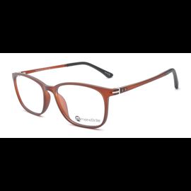 meineBrille 04-69120-02, Dunkel Braun Matt links