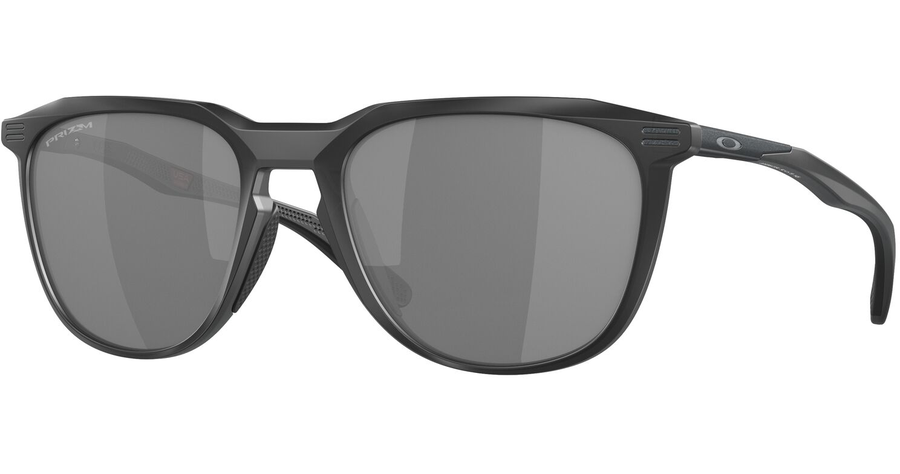 Oakley Thurso OO9286 928601 - Sonnenbrille Herren - Fassung: Schwarz, Kunststoff, Rund - Glasfarbe: Grau