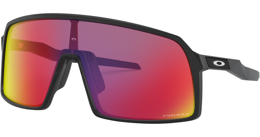 Oakley Sutro OO9406 940608 - Sportsonnenbrille Herren - Fassung: Schwarz, Kunststoff, Rechteck - Glasfarbe: Rose Verlauf