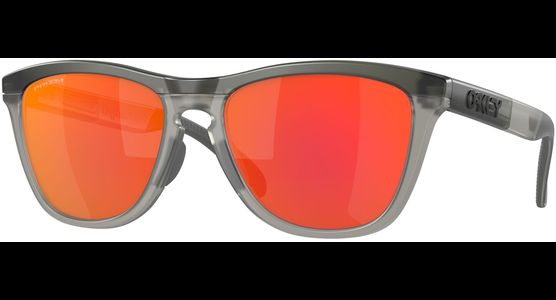 Oakley Frogskins Range OO9284 928401 55 - Sonnenbrille Herren - Fassung: Grau, Kunststoff, Rund - Glasfarbe: Rot - Ansicht 2