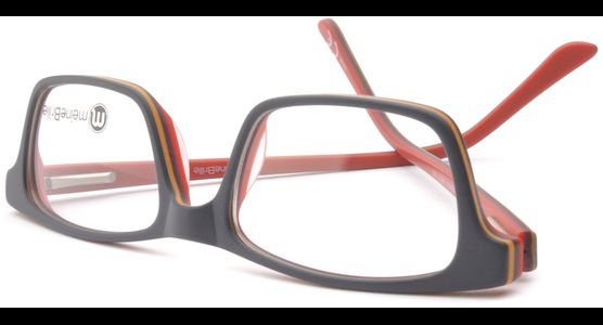 meineBrille 04-69240-01, Dunkel Blau/Orange/Rot umgedreht - Ansicht 6