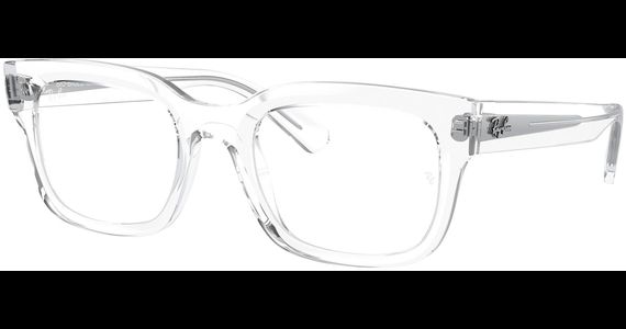 Ray-Ban Brille Chad RX7217 8321, Glänzendes Transparent - LARGE - Ansicht 2
