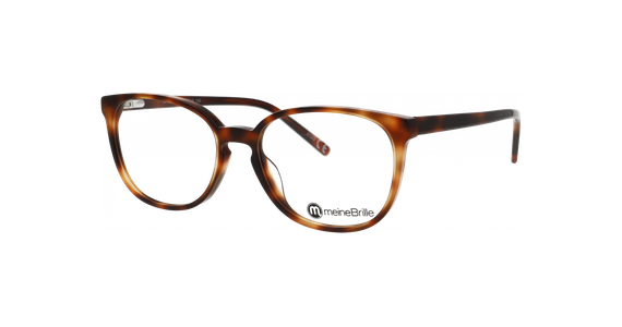 meineBrille 04-20170-01, Havanna Schräg links - Ansicht 3