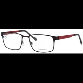 Titanflex Brille Herren Titanflex 820752 57 60