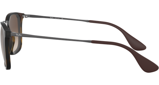 Ray-Ban Chris RB4187 Matt Havanna / Verlauf Braun 856/13 54 - Ansicht 4